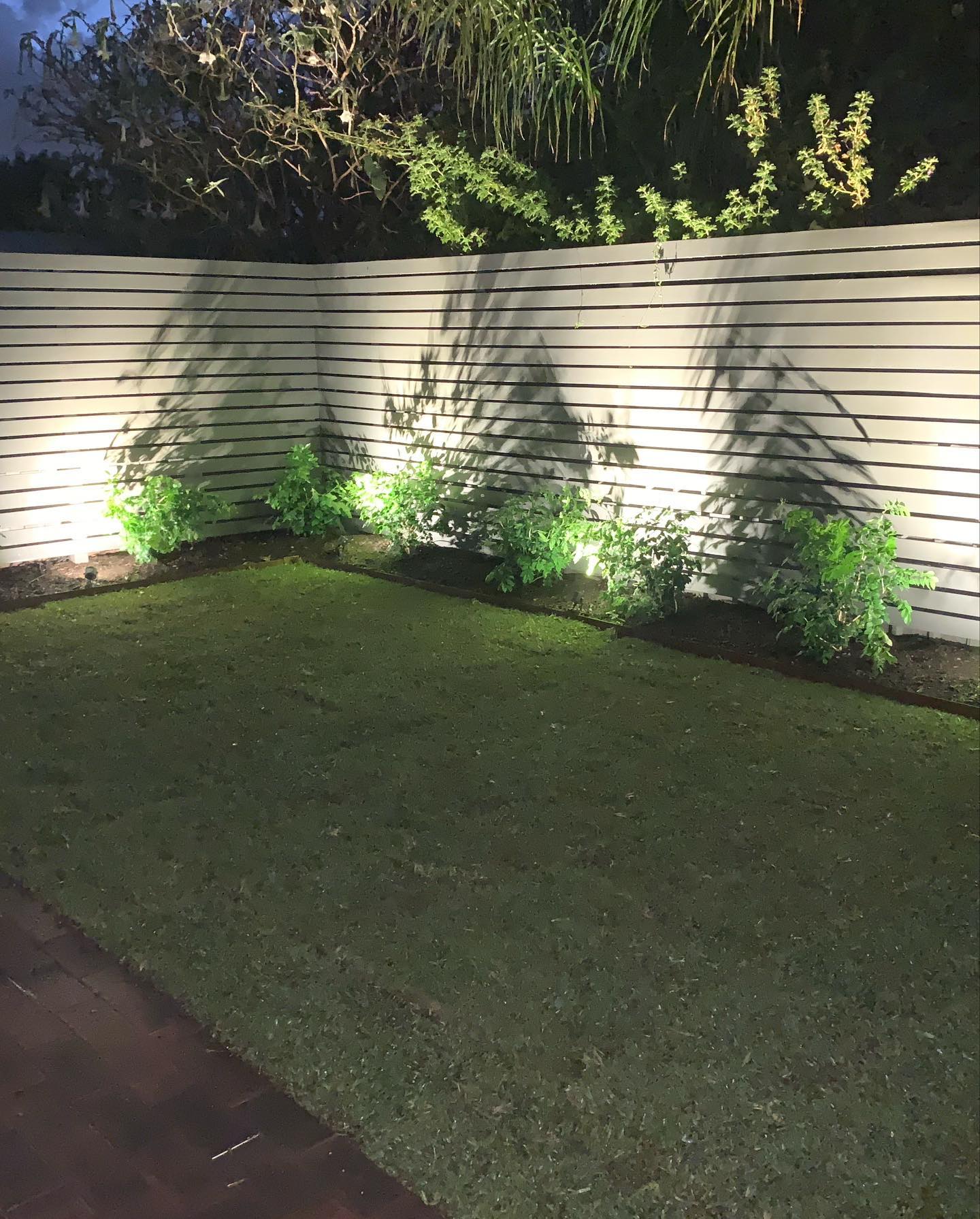 Lighting, Irrigation & Instant Lawn - Completed